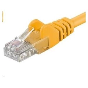 PremiumCord PREMIUMCORD KABEL KROSOWY UTP RJ45-RJ45 CAT5E 1M ŻÓŁTY