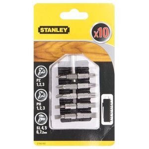Stanley Końcówki wkrętakowe + uchwyt magnetyczny - STA61481