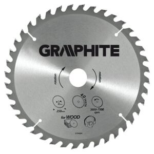 Graphite Tarcza do pilarki widiowa 180x30mm 40 zębów - 55H604