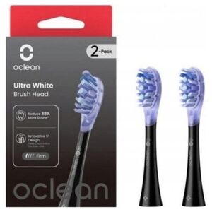 Końcówka Oclean OCLEAN KOŃCÓWKI Ultra White 2szt. CZARNY