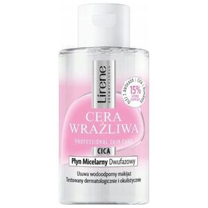 Alkotest LIRENE_Cera Wrażliwa dwufazowy płyn micelarny do twarzy 125ml