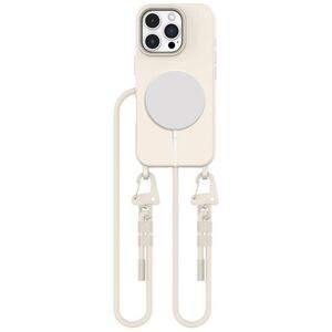 Case IPHONE 16 PRO MAX Tech-Protect Magnecklace MagSafe Latte beige 5906302311972