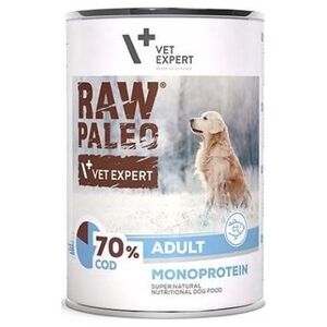 VetExpert VetExpert Raw Paleo Dorsz Adult Can 400g
