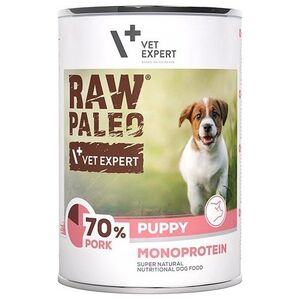 VetExpert VetExpert Raw Paleo Wieprzowina Puppy Can 400g