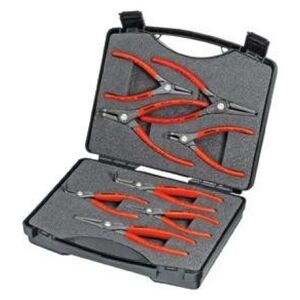 Knipex Zestaw precyzyjnych szczypiec do pierścieni osadczych 8 części - 00 21 25