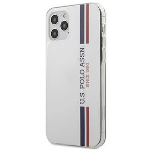 U.S. Polo Assn US Polo USHCP12MPCUSSWH iPhone 12/12 Pro 6,1" biały/white Tricolor Collection
