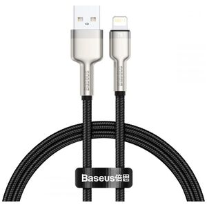 Kabel USB Baseus USB-A - Lightning 0.25 m Czarny (CALJK-01)
