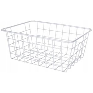 Storage Solutions Koszyk metalowy na owoce, szary, 24 x 18 x 10 cm