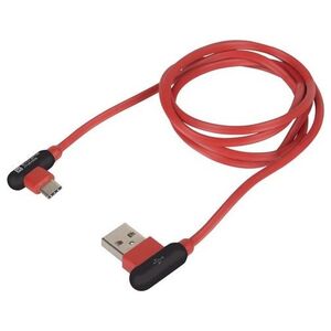 Kabel USB Natec USB-A - USB-C 1 m Czerwony (NKA-1201)