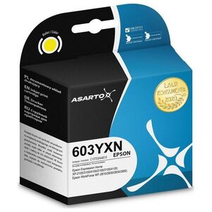 Tusz Asarto Tusz Asarto do Epson 603YXN | C13T03A44010 | 350 str. | yellow