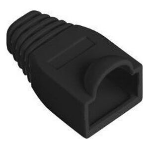 Lanberg LANBERG Osłonka na wtyk RJ45 czarna 100 sztuk