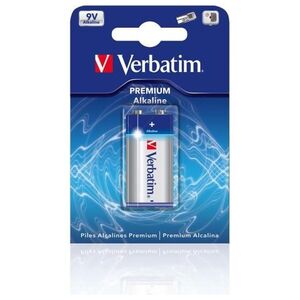 Verbatim Bateria 9V Block 1 szt.