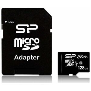 Karta Silicon Power Elite MicroSDXC 128 GB Class 10 UHS-I/U1  (SP128GBSTXBU1V10SP)
