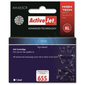 Tusz Activejet tusz AH-655CR / CZ110AE nr 655 (cyan)