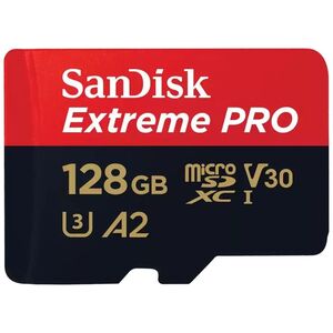 Karta SanDisk Extreme PRO MicroSDXC 128 GB Class 10 UHS-I/U3 A2 V30 (SDSQXCD-128G-GN6MA)