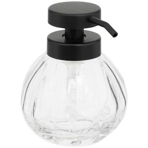 Dozownik do mydła 5five Szklany dozownik do mydła w pływnie DISP, 350 ml