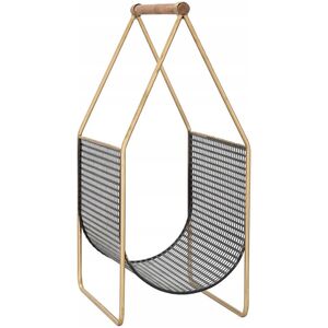 Ferretti Gazetnik metalowy FASHION, z drewnianą rączką