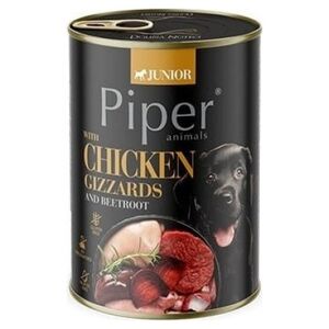 Dolina Noteci DNP Piper JR z żołądkami z kurczaka i burakiem 400g