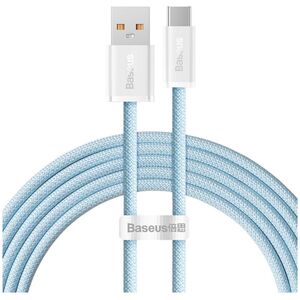 Kabel USB Baseus USB-A - USB-C 2 m Niebieski (CALD000703)