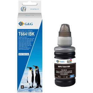 Tusz G&G G&G kompatybilny ink / tusz z C13T66414A, NPR-T6641BK-70ml-D, black