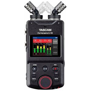 Dyktafon Tascam Tascam Portacapture X6 - Rejestrator i interfejs audio USB z 6 kanałami nagrywania