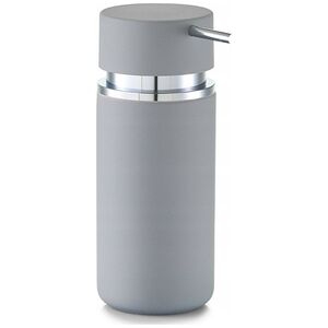 Dozownik do mydła Zeller Dozownik do mydła RUBBER - kolor szary, 300 ml, ZELLER