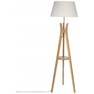 Atmosphera Lampa podłogowa biała KALO, 156 cm