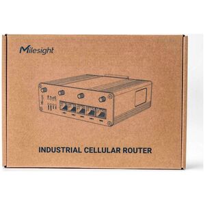 Router MILESIGHT Milesight UR35 Przemysłowy Router LTE z  Wi-Fi PoE i GPS  5* 10/100Mbps (1 * WAN + 4 * LAN) Wzmocniona Aluminiowa Obudowa Dual Sim 2* RS485 DI DO  TCP UDP Modbus MQTT