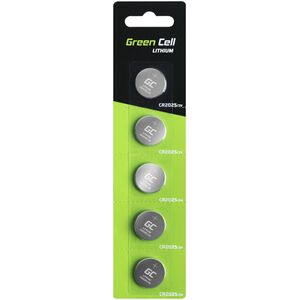 Green Cell Bateria CR2025 160mAh 5 szt.