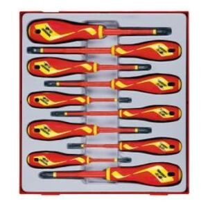 Teng Tools Zestaw wkrętaków 1000V 10szt. (17439-0104)