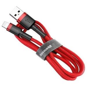 Kabel USB Baseus USB-A - Lightning 1 m Czerwony (CALKLF-B09)