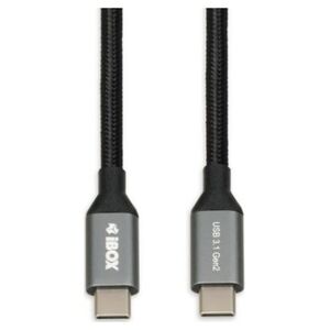 Kabel USB iBOX USB-C - 1 m Czarny (IKUMTC31G2)