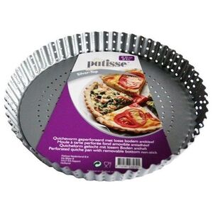 Patisse Perforowana forma do tarty z wyjmowanym dnem 24 cm Silver Top uniwersalny