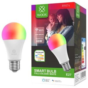 Woox SMART LED WI-FI ŻARÓWKA KOLOROWA RGBW 10W E27 806LM