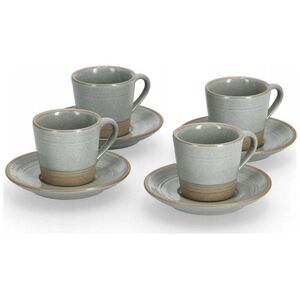 Σετ φλιτζάνι εσπρέσο Zeller Stoneware, 60 ml 13465076 4003368265384