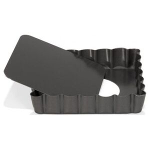 Patisse kształt quiche 10 cm stalowy antracyt
