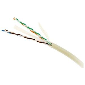 Gembird Gembird kabel instalacyjny UTP, 4x2, kat. 6, linka, premium CCA, ECA,305m, szary