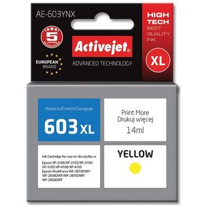 Tusz Activejet Tusz 603XL Yellow (AE-603YNX)