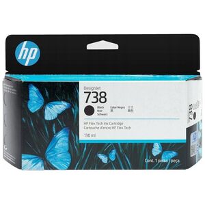 Tusz HP HP Atrament/HP 738 130-ml Black DesignJet Ink