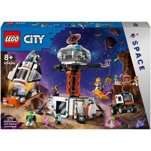 LEGO City Stacja kosmiczna i stanowisko startowe rakiety (60434)
