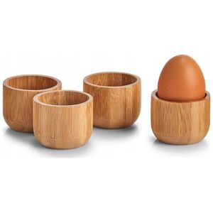 Zeller Σετ κούπες αυγών από μπαμπού, Ø 5 cm 13458388 4003368253688