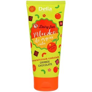 Delia DAIRY FUN Mleczko do mycia ciała - Pomarańcz.czeko