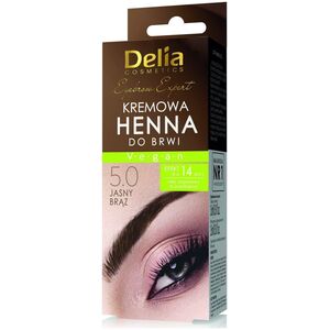 Delia DELIA Henna w kremie 5.0 - Jasny brąz 15 ml