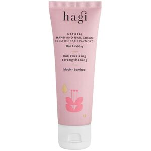 Hagi Hagi Naturalny, nawilżający krem do rąk i paznokci - Wakacje na Bali 50 ml