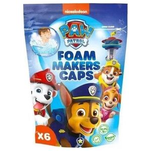 Paw Patrol Paw Patrol Foam Makers Caps pianotwory do kąpieli 6x16g