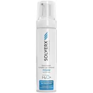 Solverx Deep H2O+ Pianka do mycia i demakijażu twarzy głęboko nawilżająca 200ml