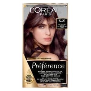 L’Oreal Paris LOREAL Preference Farba do włosów 5.21 Zimny Opalizujący Jasny Brąz
