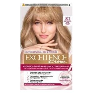 L’Oreal Paris LOREAL Excellence Creme Farba do włosów 8.1 Jasny popielaty blond
