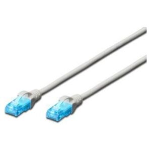 Digitus patchcord UTP, CAT.5E, szary, 2,5m (DK-1512-025)