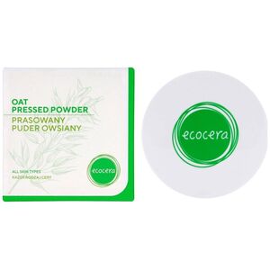Ecocera  ECOCERA Puder prasowany owsiany - każdy rodzaj cery 10g